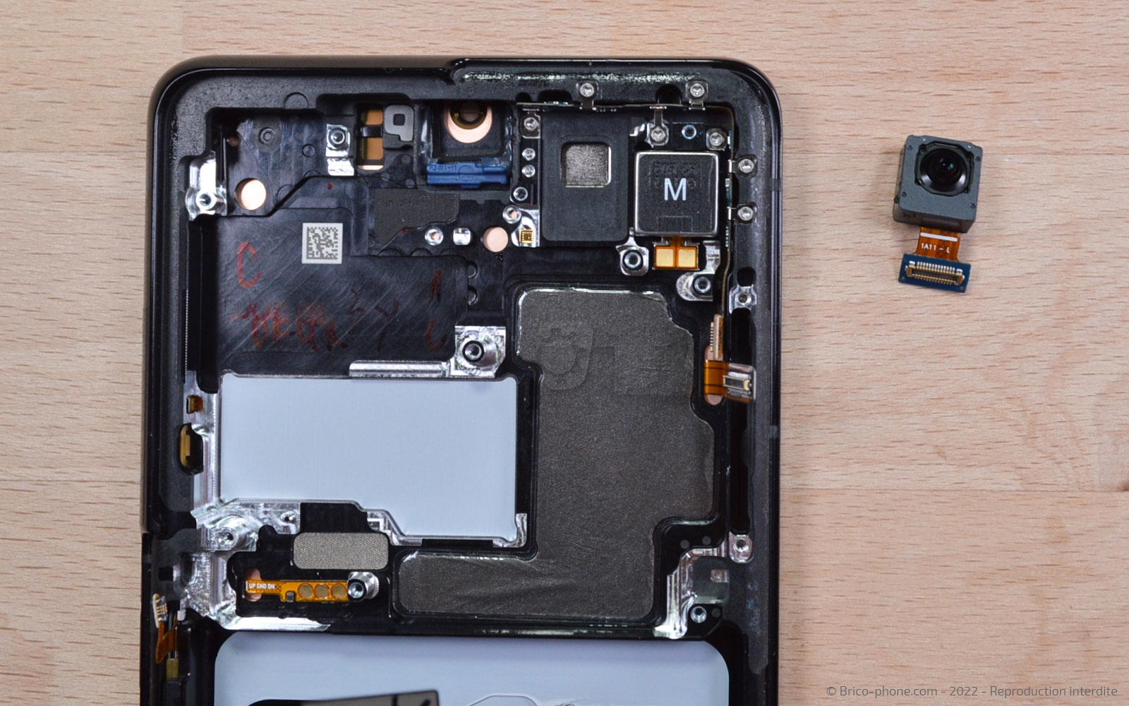 Comment changer le bloc écran sur Galaxy S21 Ultra photo 3