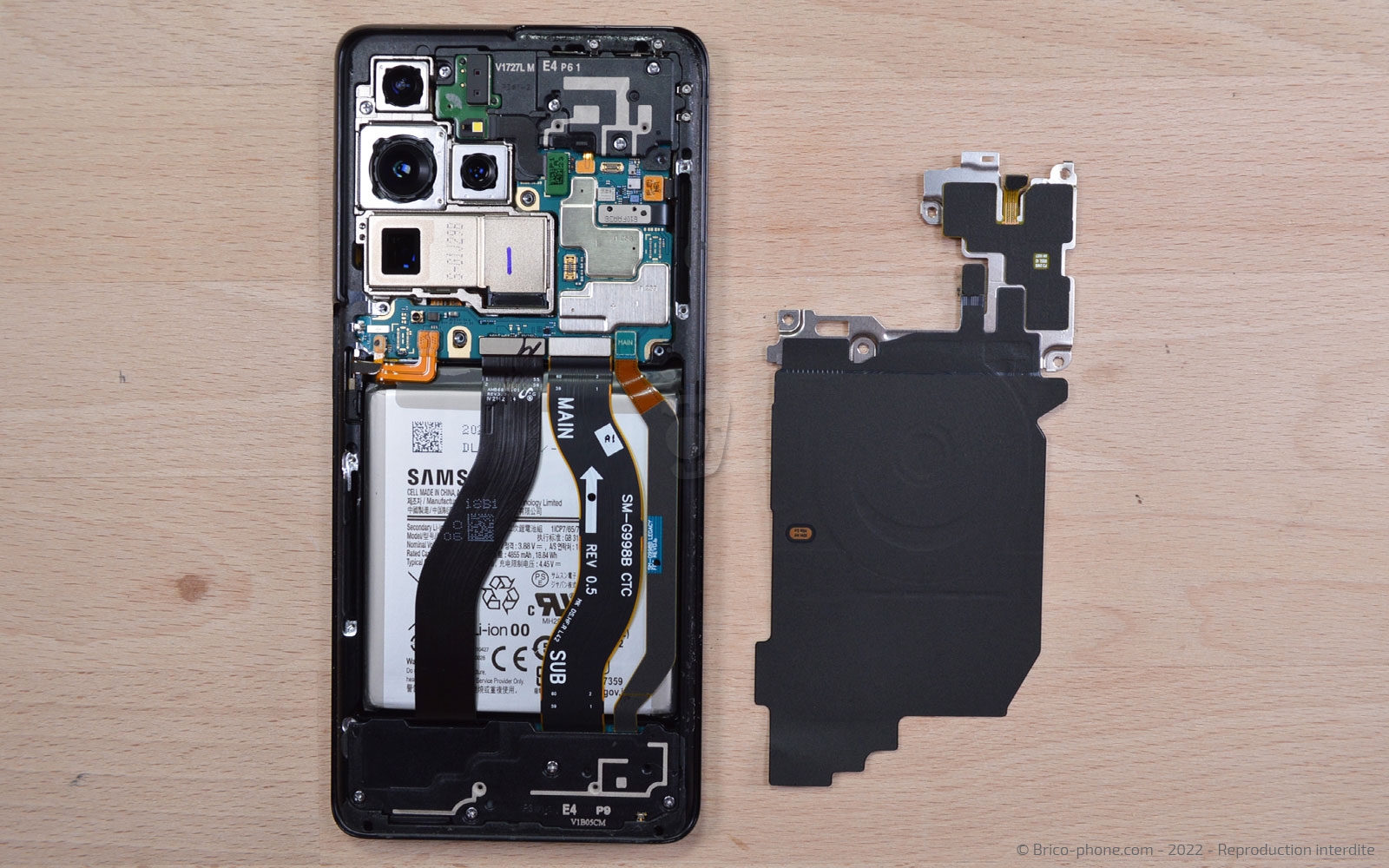 Comment changer le bloc écran sur Galaxy S21 Ultra photo 4