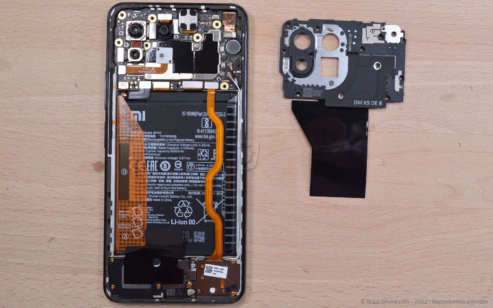 Comment remplacer le bloc écran sur Mi 11 Lite 5G photo 3