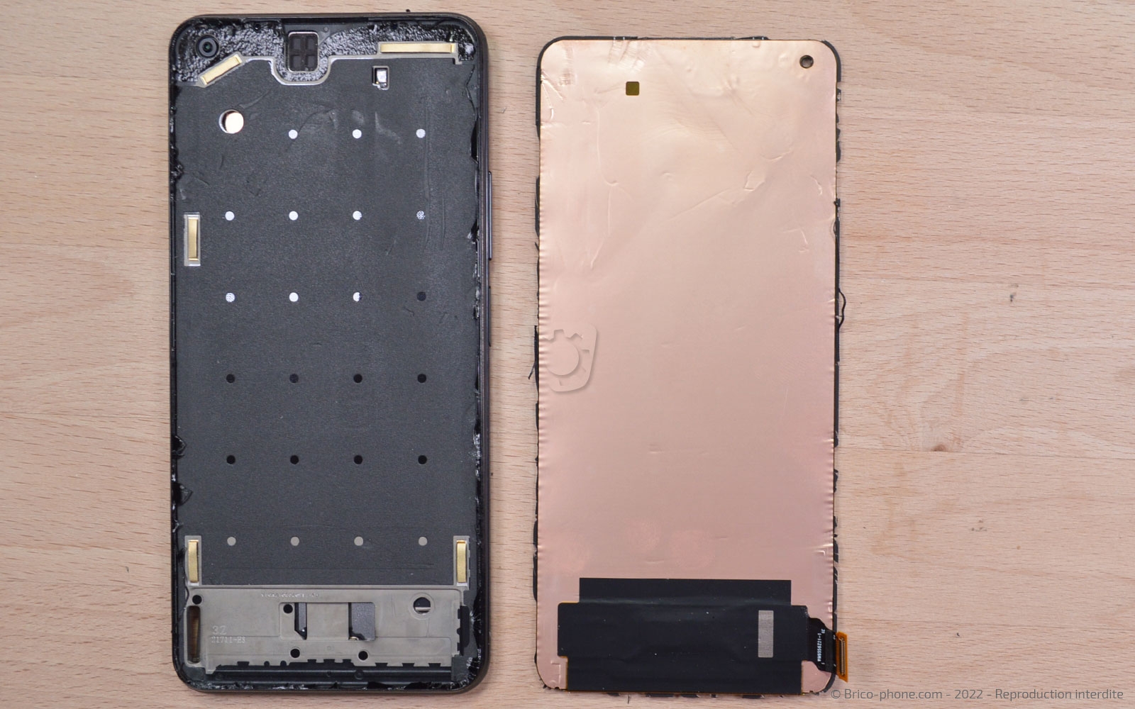 Comment changer l'écran seul (vitre + LCD) sur Mi 11 Lite 5G photo 4