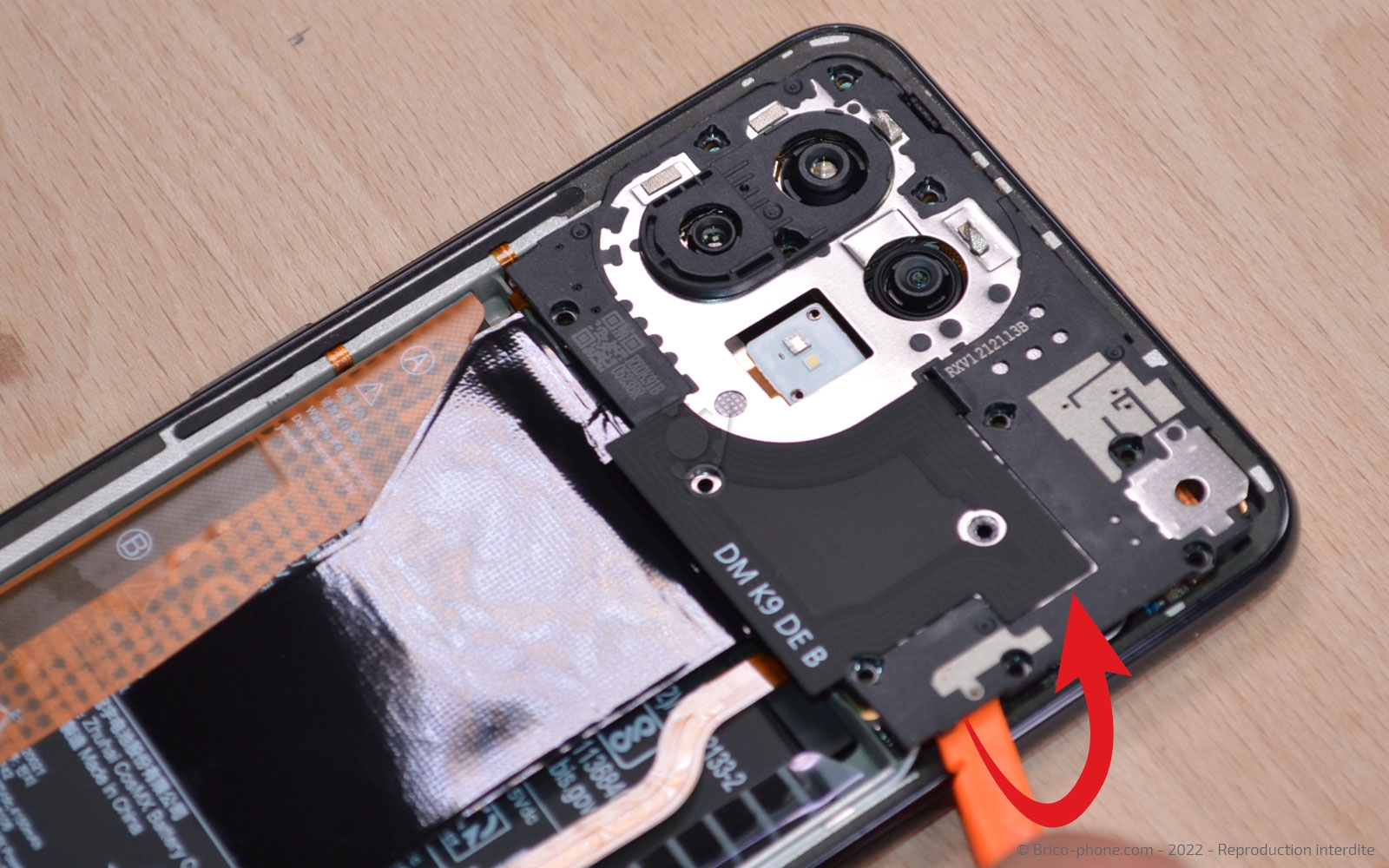 Comment changer le connecteur de charge sur Mi 11 Lite 5G photo 2