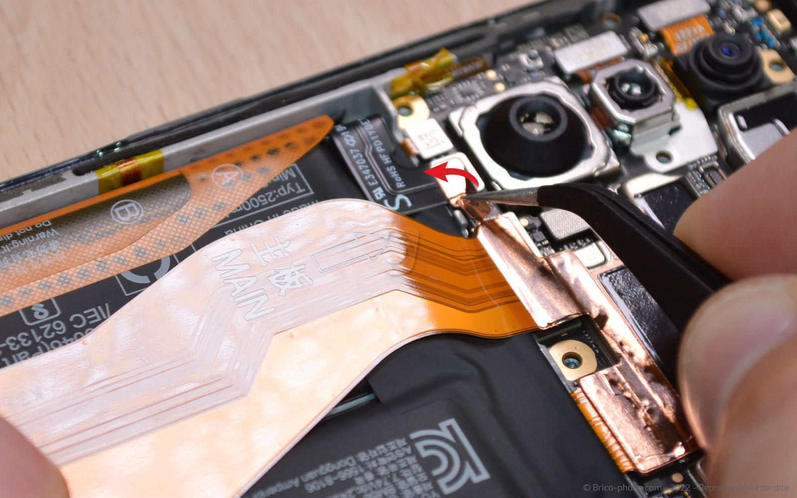 Comment réparer son téléphone sur 11T PRO photo 2