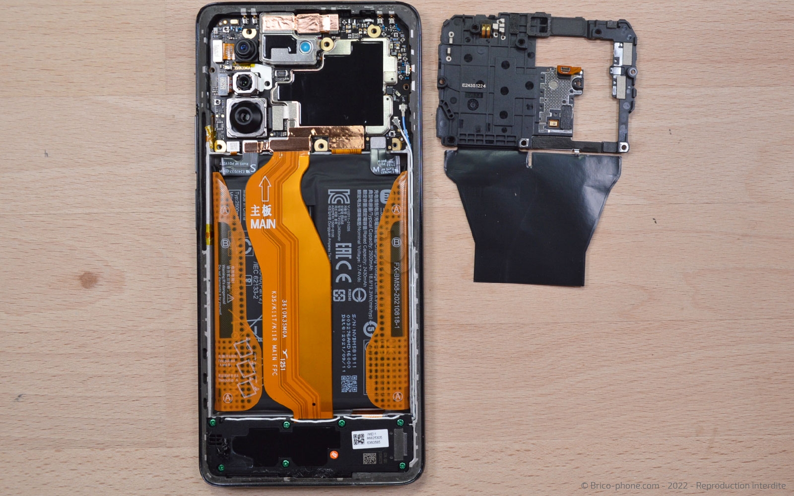 Comment réparer son téléphone sur 11T PRO photo 3