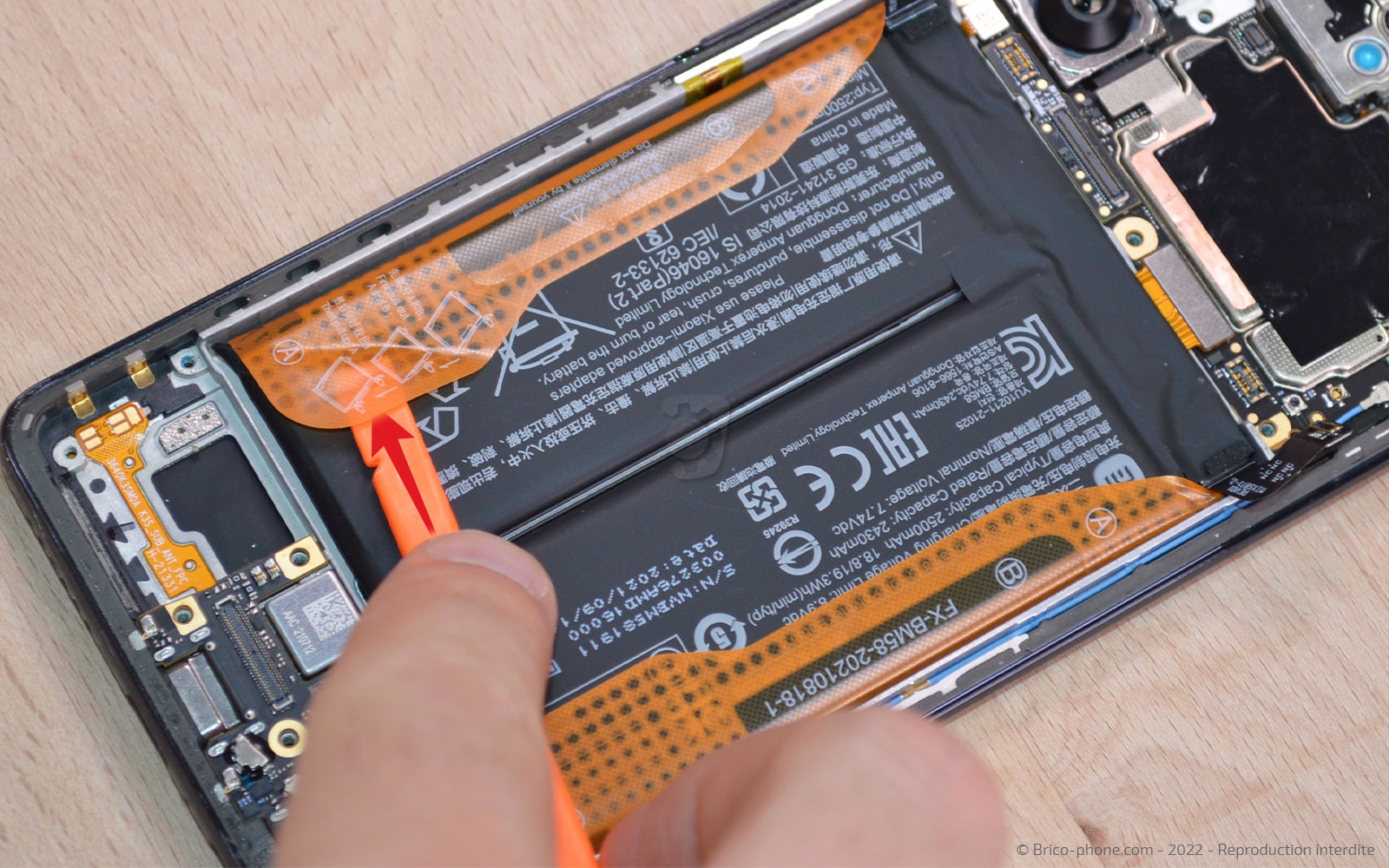 Comment réparer son téléphone sur 11T PRO photo 1