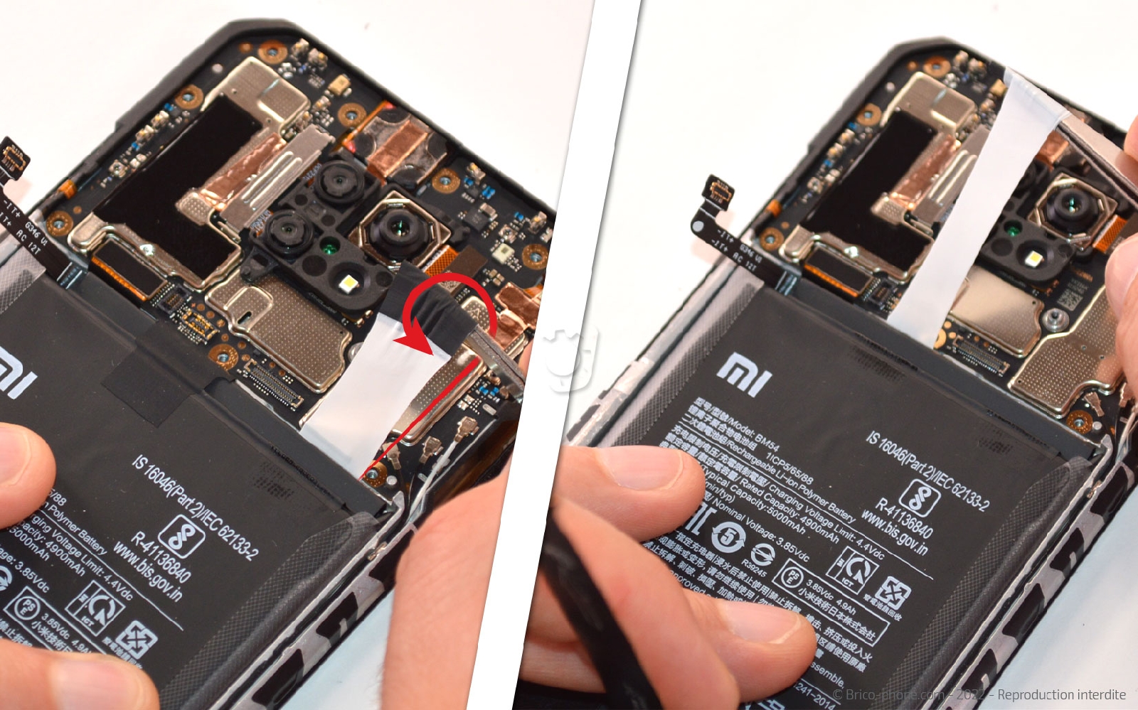 Comment réparer son smartphone sur Redmi note 9T photo 2