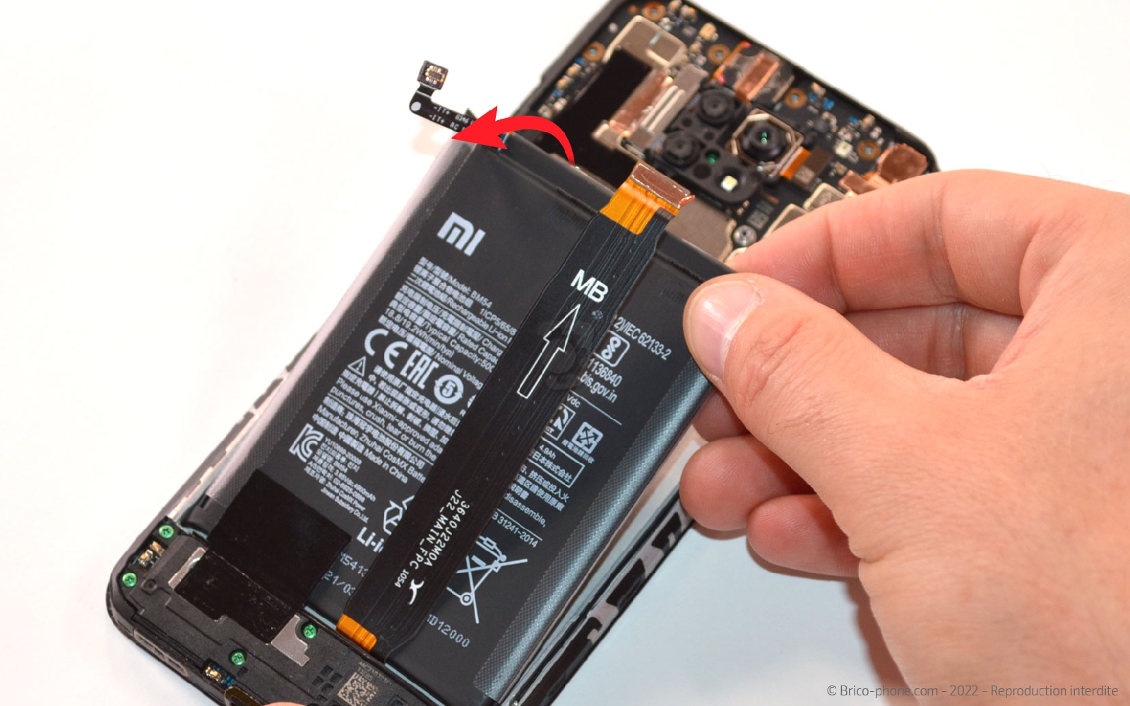 Comment réparer son smartphone sur Redmi note 9T photo 3