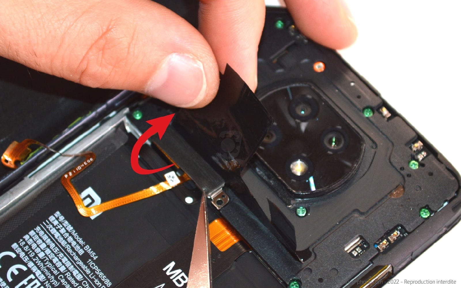 Comment changer le bloc écran sur Redmi note 9T photo 2