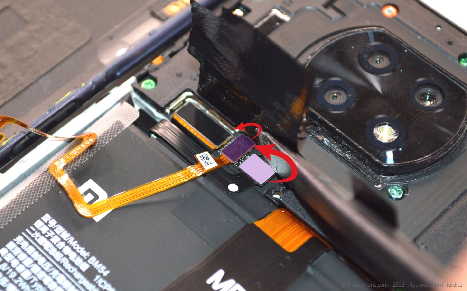 Comment changer le bloc écran sur Redmi note 9T photo 3