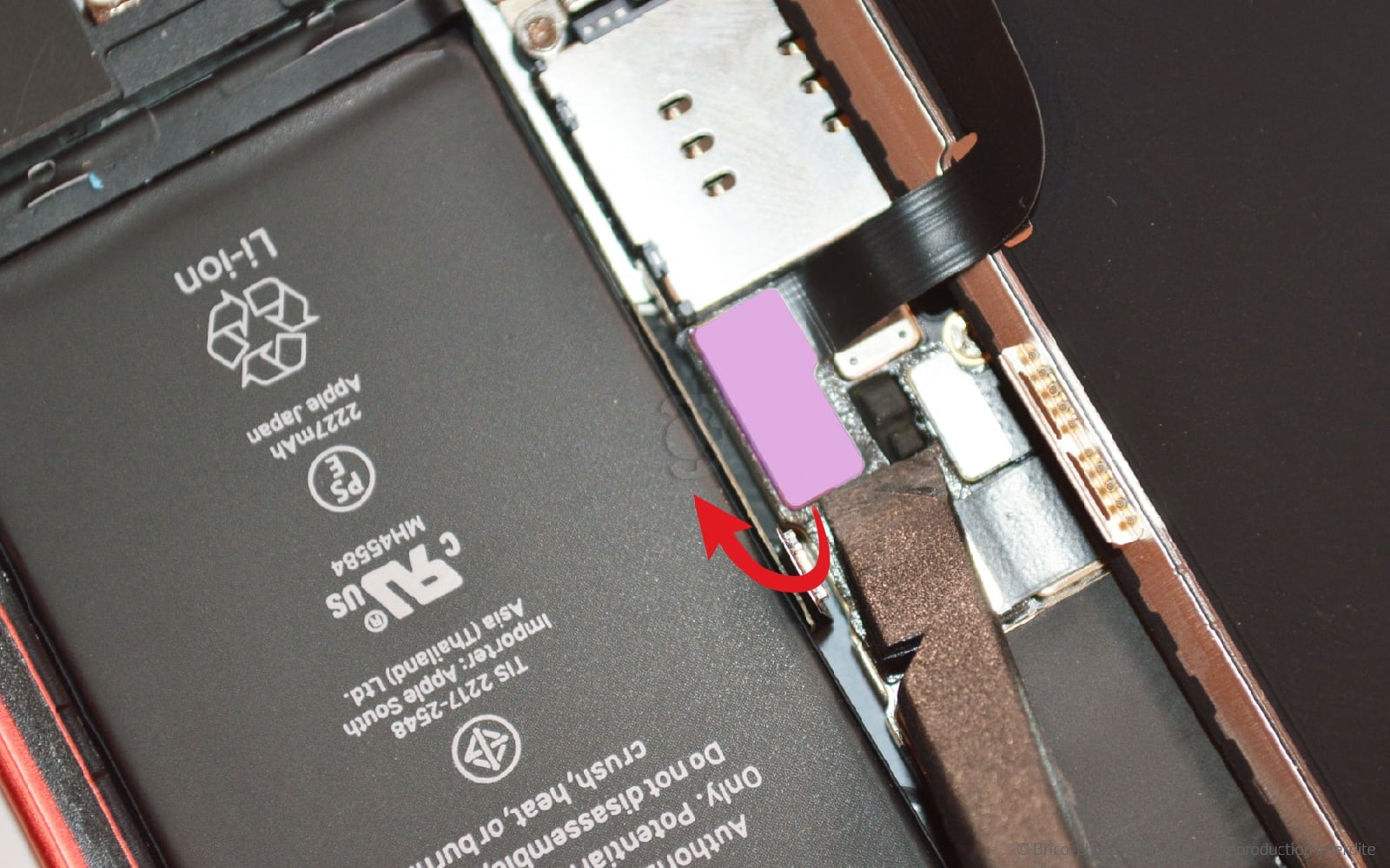 Comment remplacer la caméra Face ID  sur iPhone 12 Mini photo 2