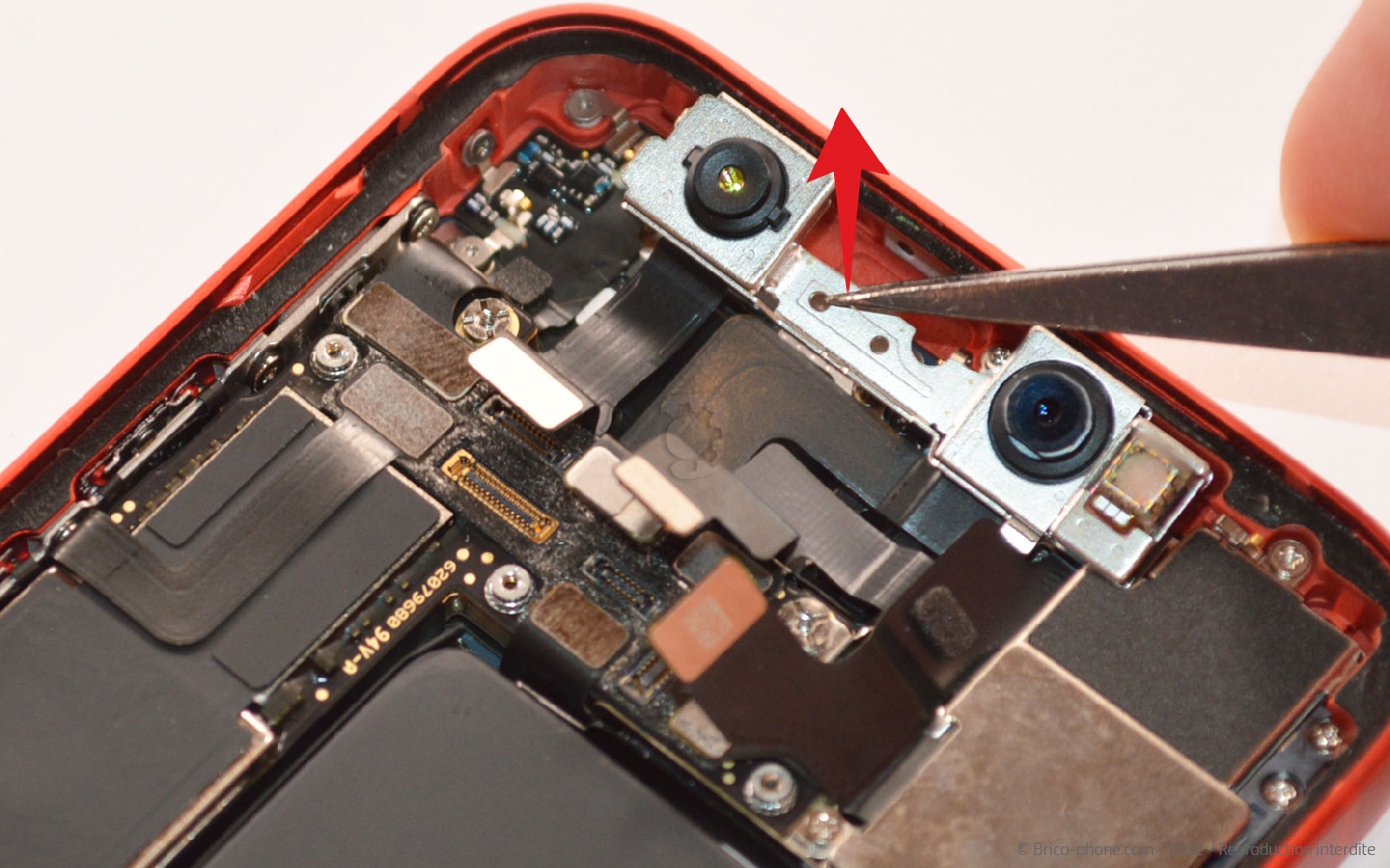 Comment remplacer la caméra Face ID  sur iPhone 12 Mini photo 1