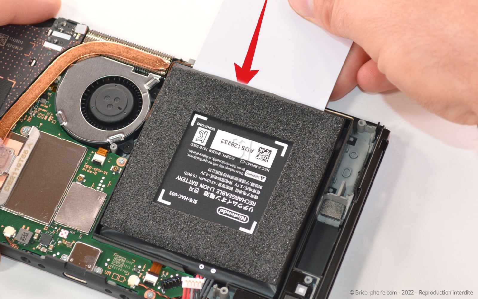 Guide de réparation sur Switch Oled photo 3