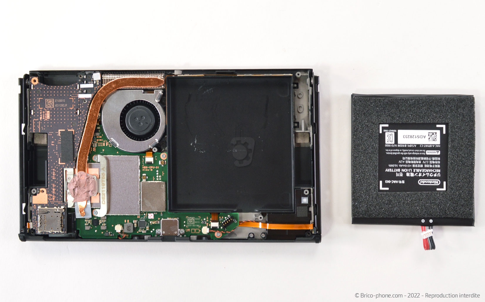 Guide de réparation sur Switch Oled photo 4