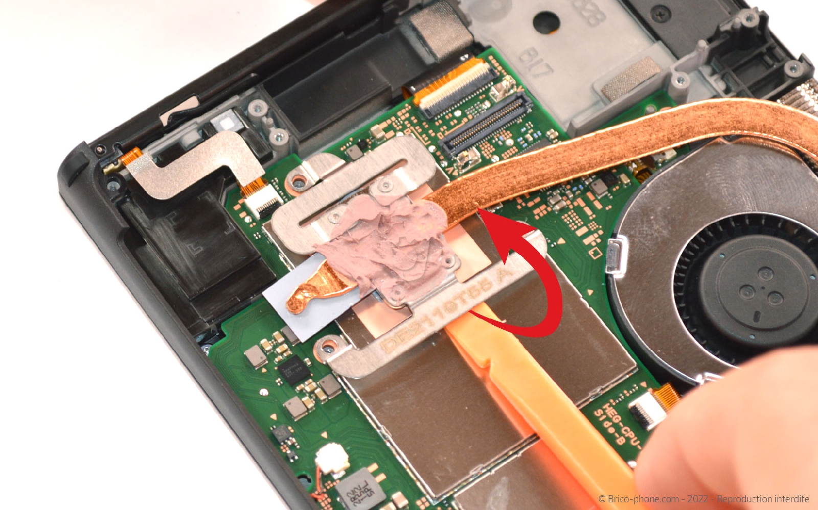 Guide de réparation sur Switch Oled photo 2