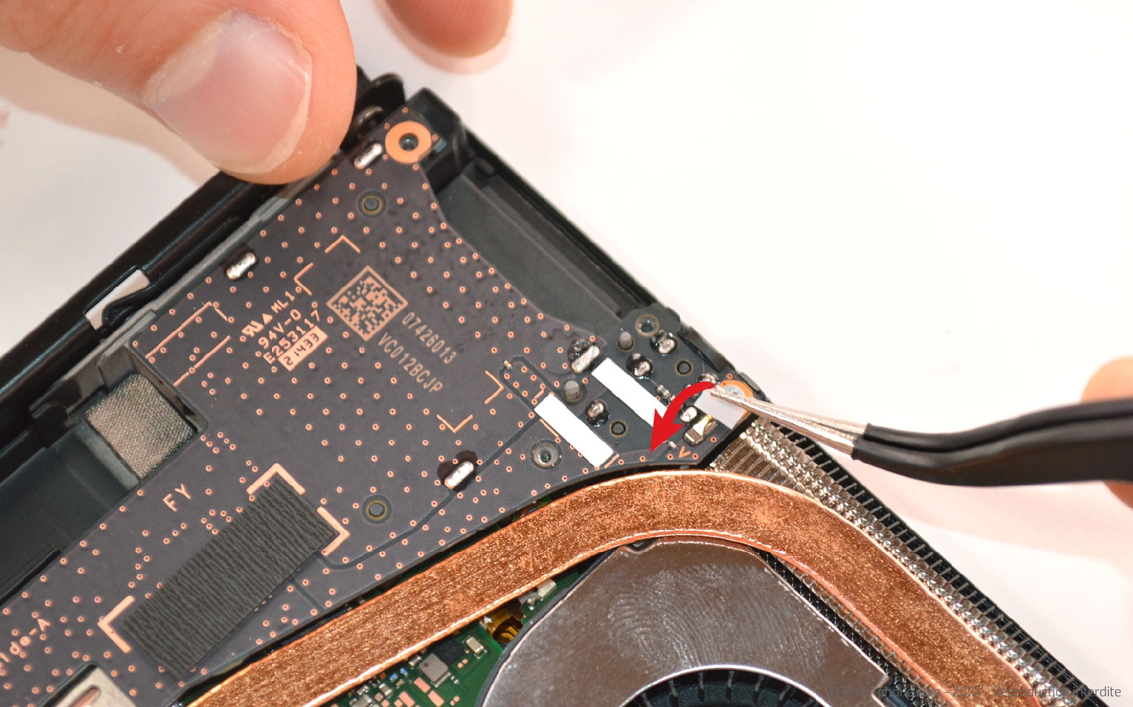 Guide de réparation sur Switch Oled photo 1