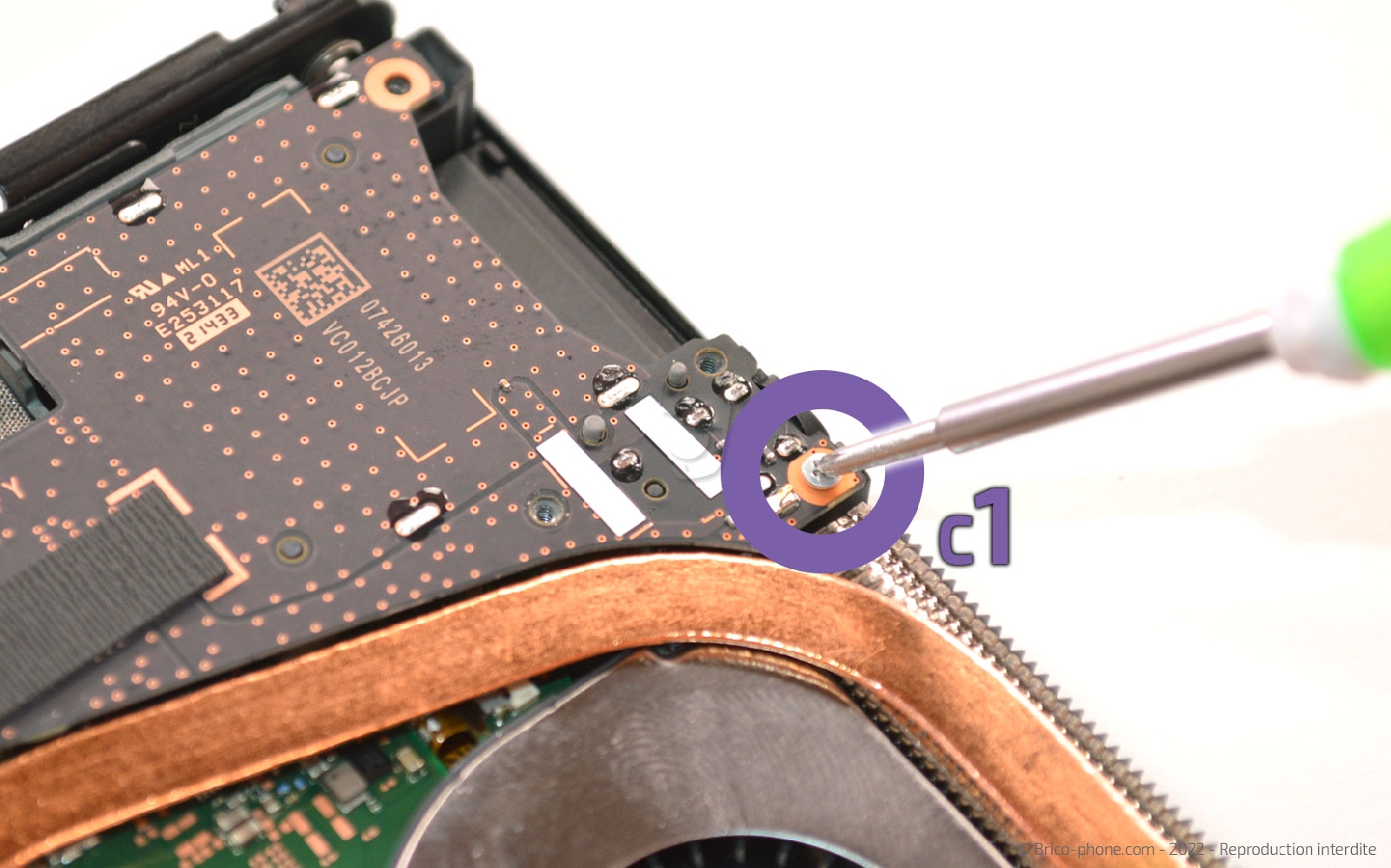 Guide de réparation sur Switch Oled photo 2