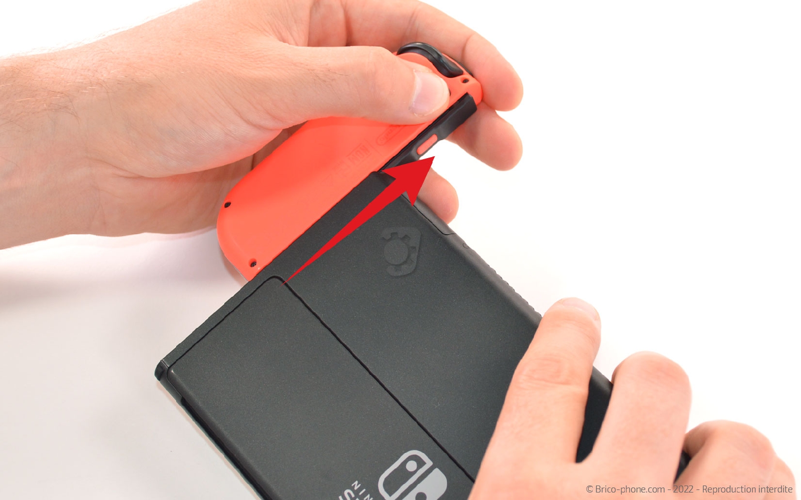 Guide de réparation sur Switch Oled photo 2