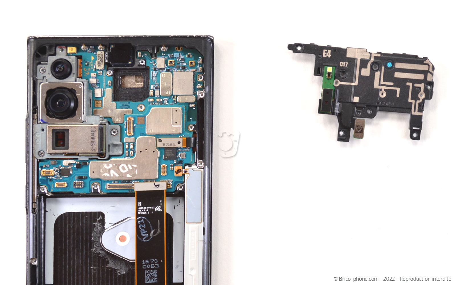 Comment remplacer l'écran complet sur Galaxy Note 20 Ultra 5G photo 4