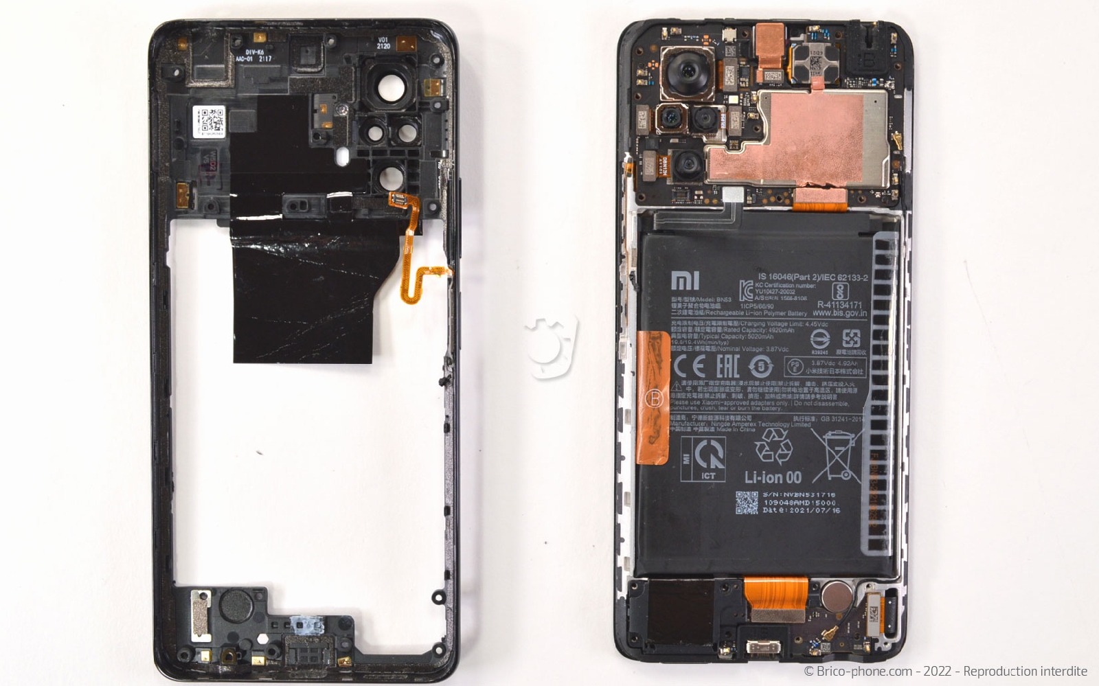 Comment changer l'écran Amoled sur Redmi Note 10 Pro photo 3