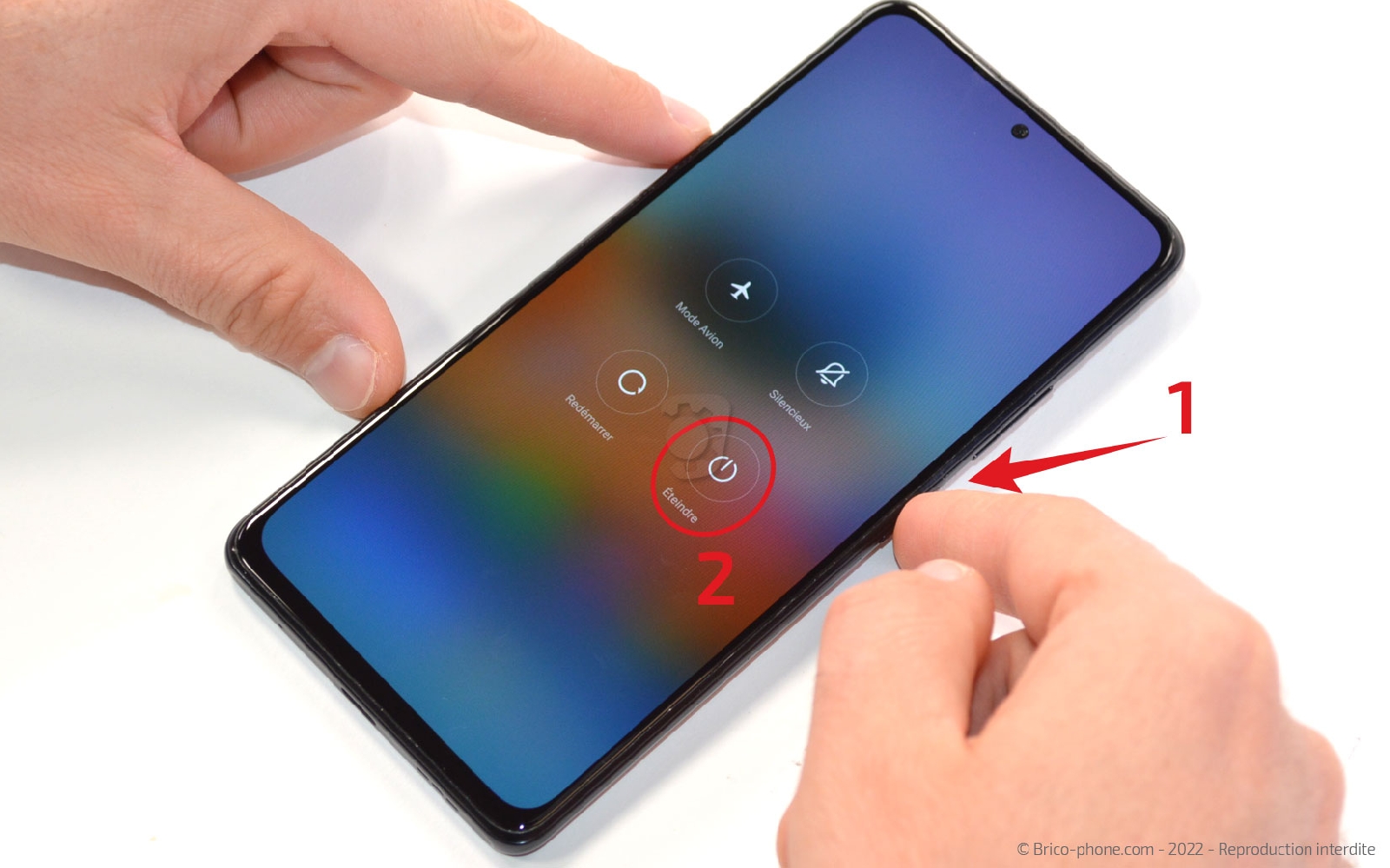 Comment changer la batterie sur Redmi Note 10 Pro photo 3