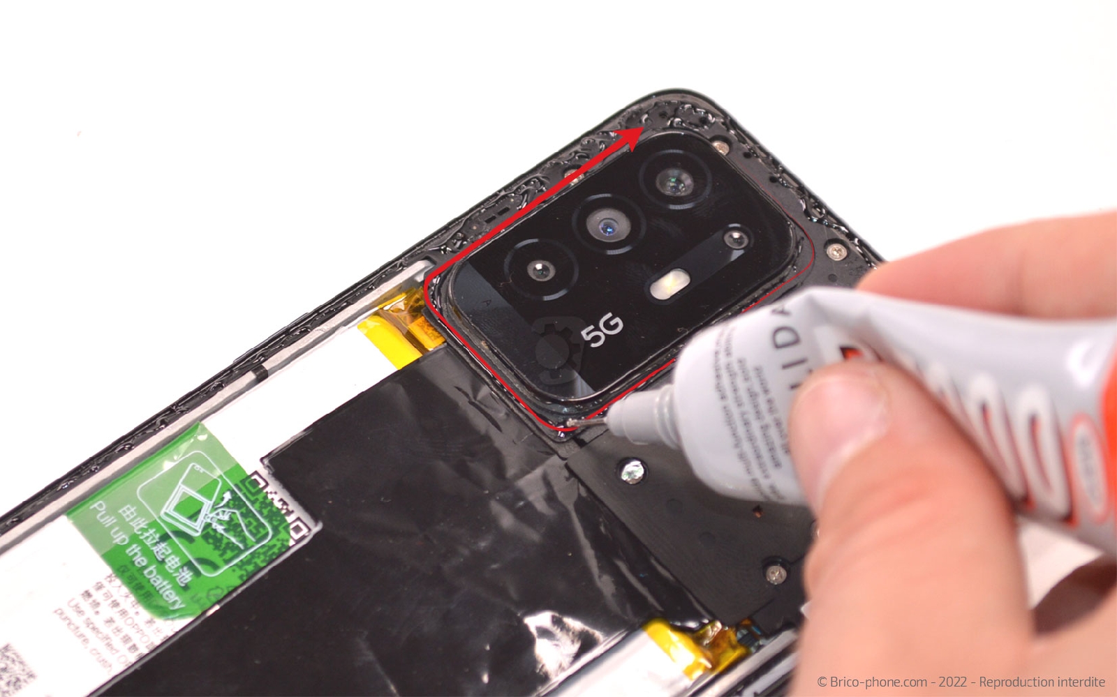 Comment changer le bloc écran  sur A94 5G photo 2