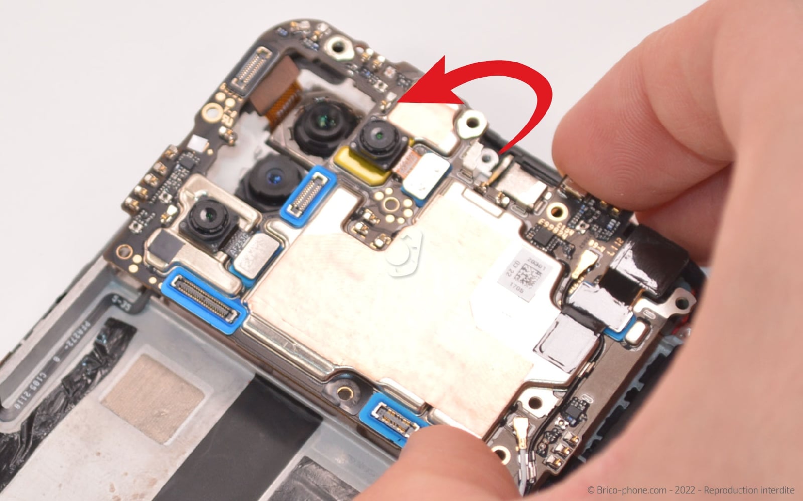 Comment changer le bloc écran  sur A94 5G photo 2