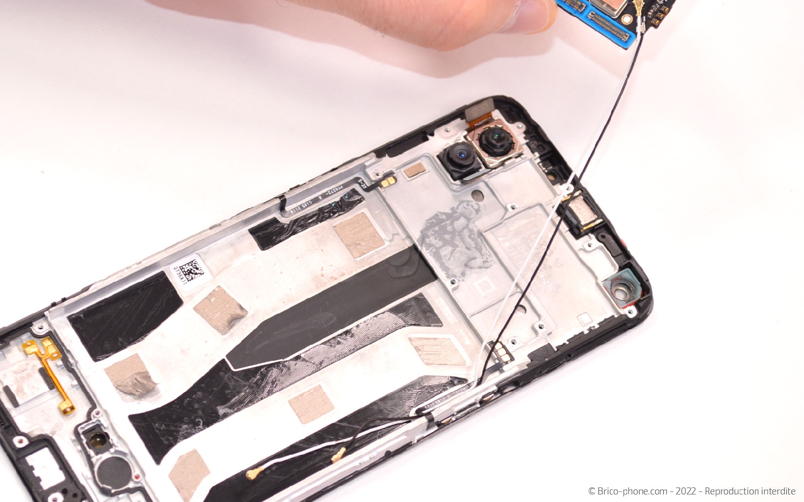 Comment changer le bloc écran  sur A94 5G photo 3