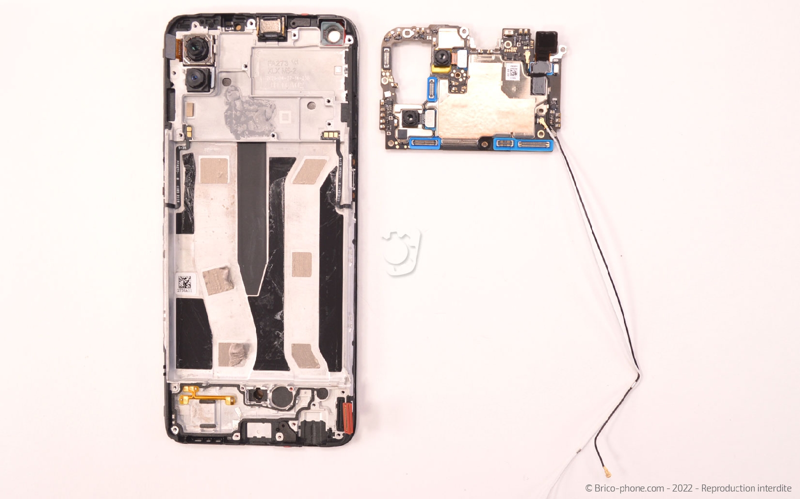 Comment changer le bloc écran  sur A94 5G photo 4