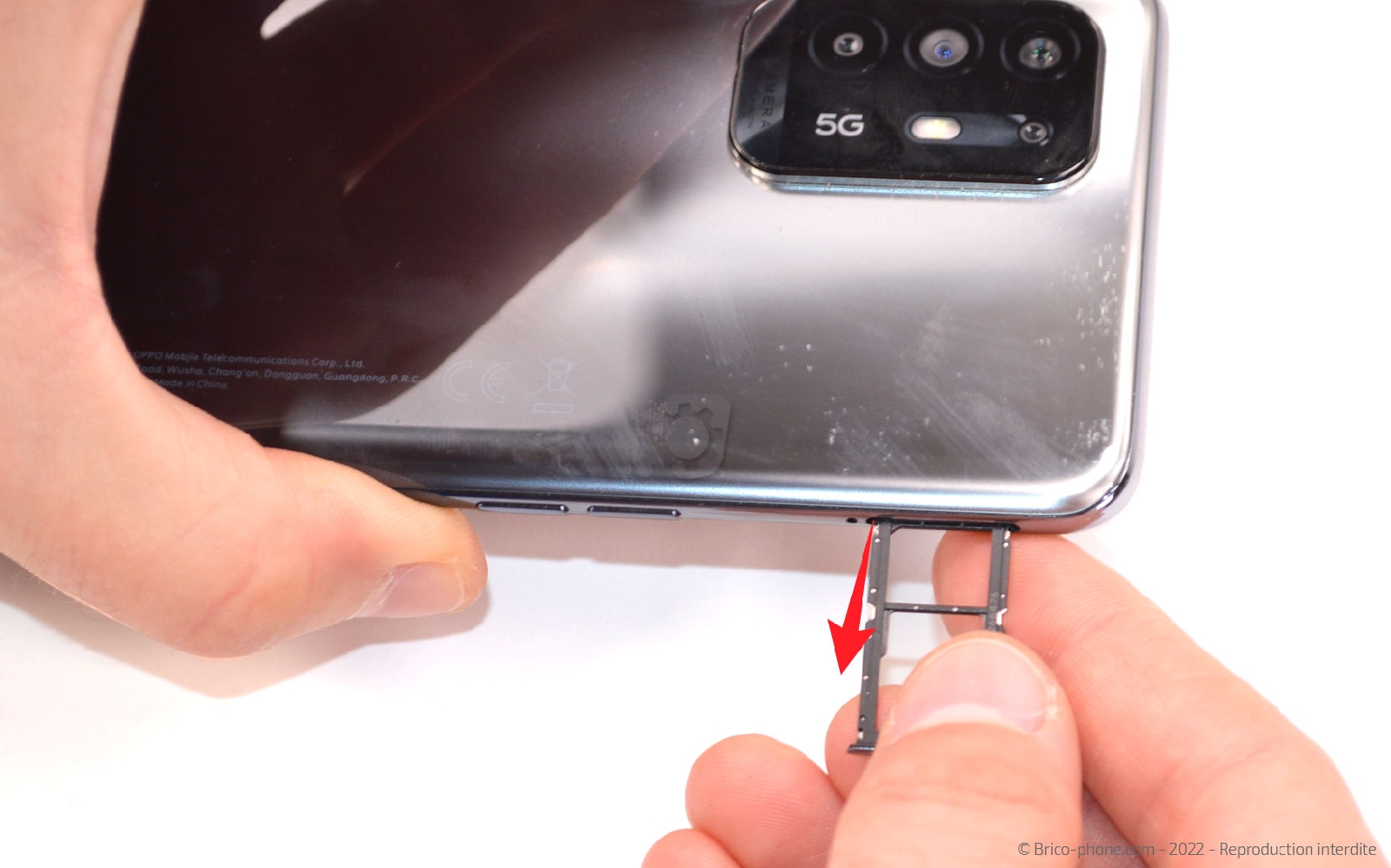 Comment changer le bloc écran  sur A94 5G photo 2