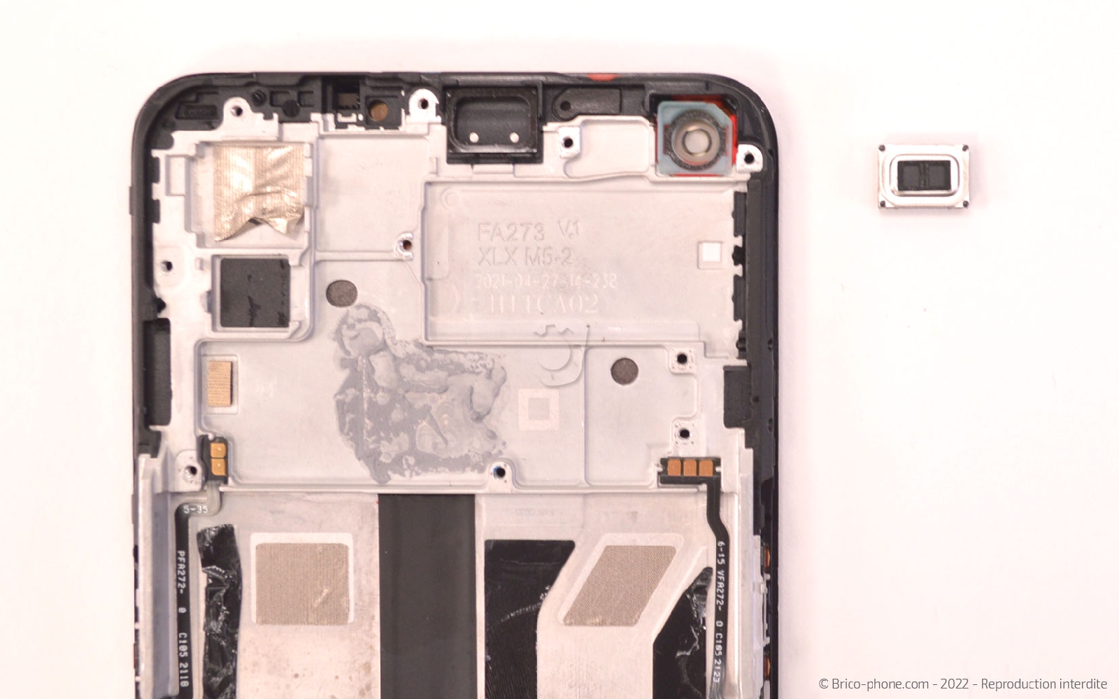Comment changer le bloc écran  sur A94 5G photo 2