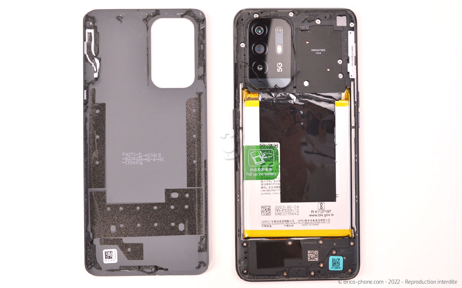 Comment changer le bloc écran  sur A94 5G photo 4