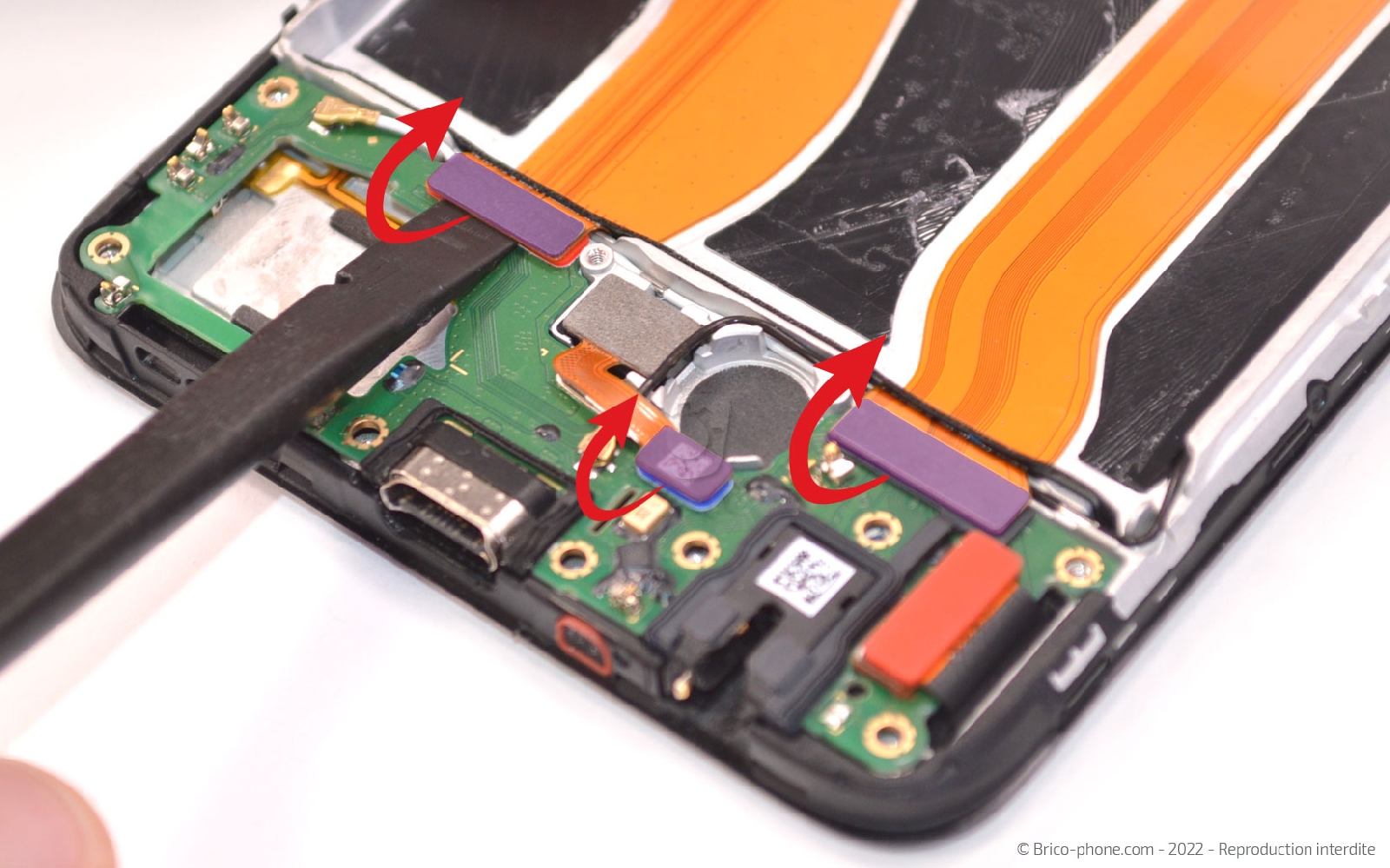 Comment changer le bloc écran  sur A94 5G photo 3