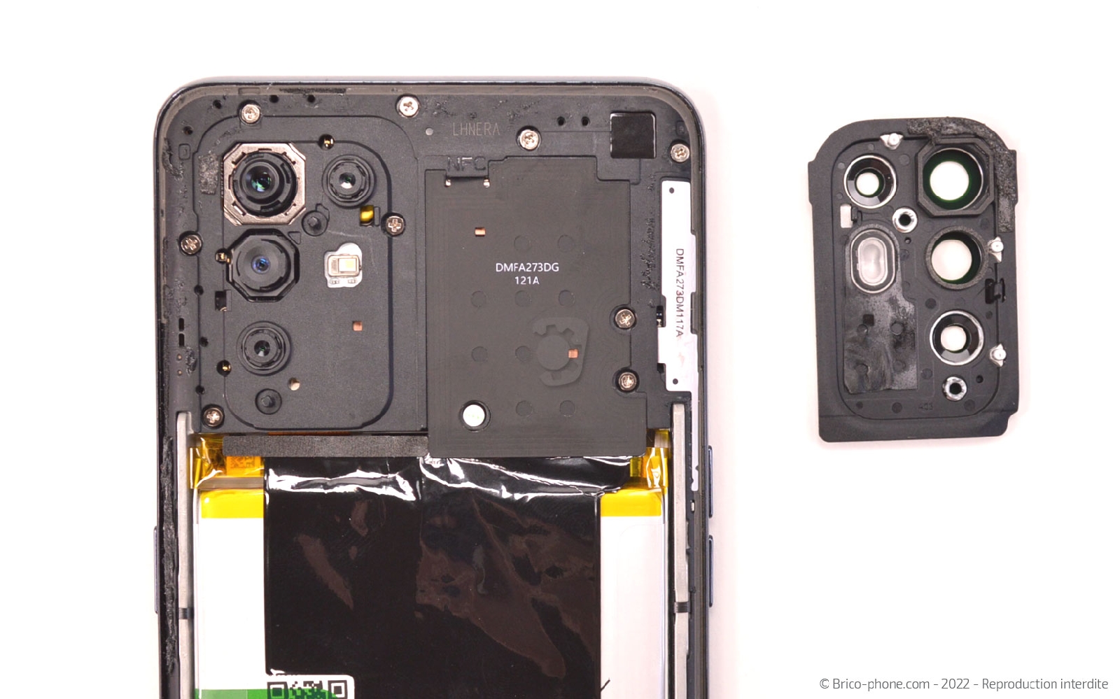 Comment changer l'écran (vitre + LCD) sur A94 5G photo 4