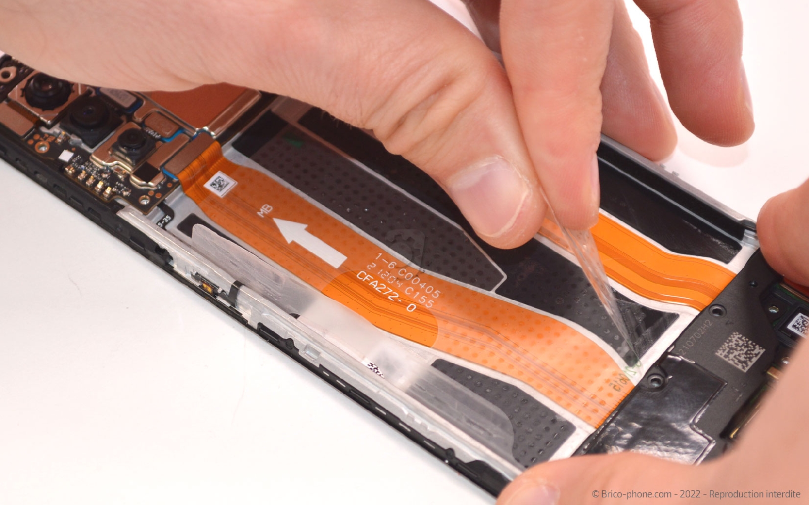 Comment changer la batterie sur A94 5G photo 3