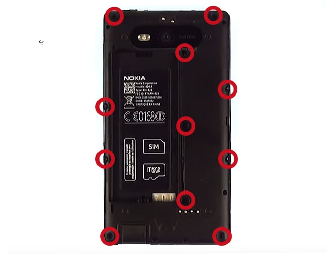 Changement de vitre tactile sur Lumia 820 photo 1