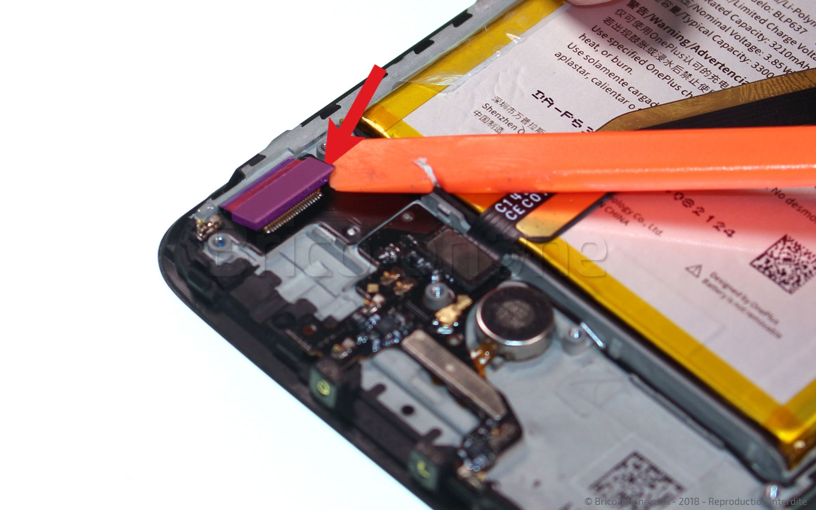 Changement d'écran (vitre+LCD) sur OnePlus 5T photo 1