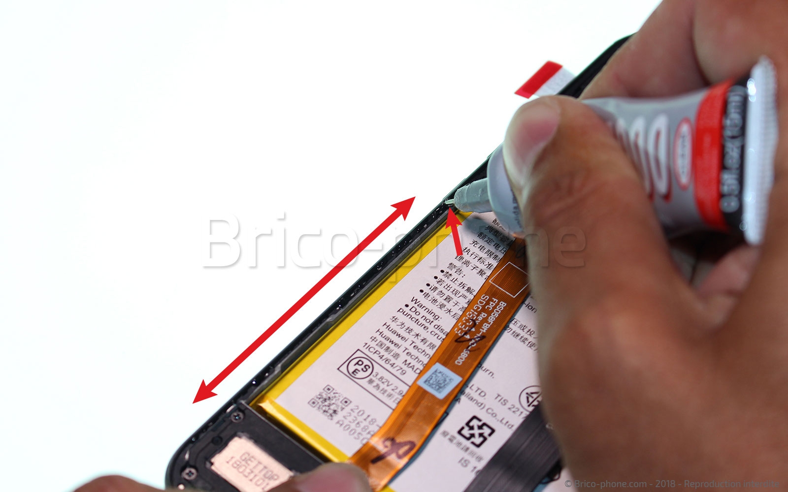 Changement de caméra avant  sur P20 lite photo 1