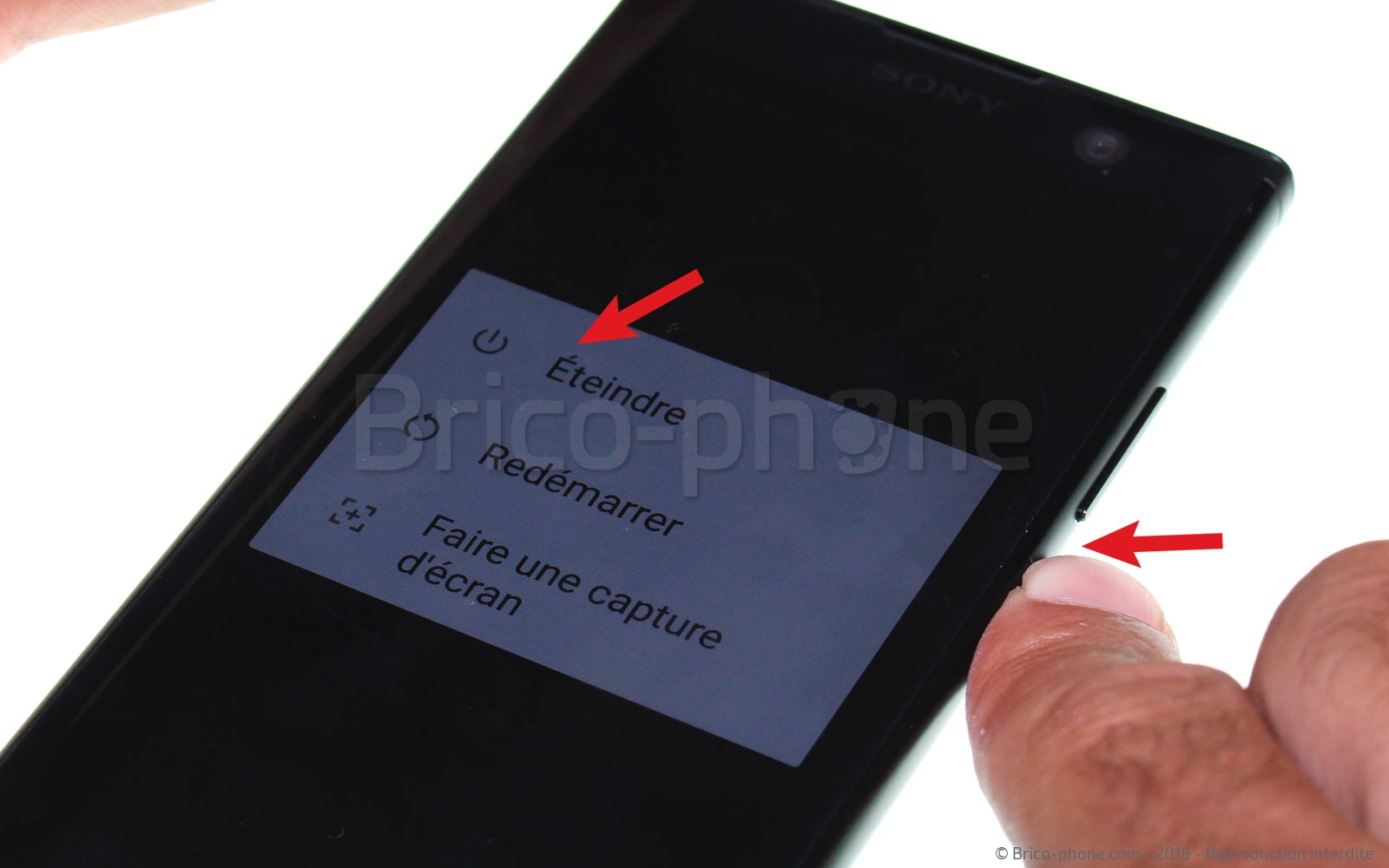 Changement de coque arrière sur Xperia XA2 - XA2 Dual photo 1