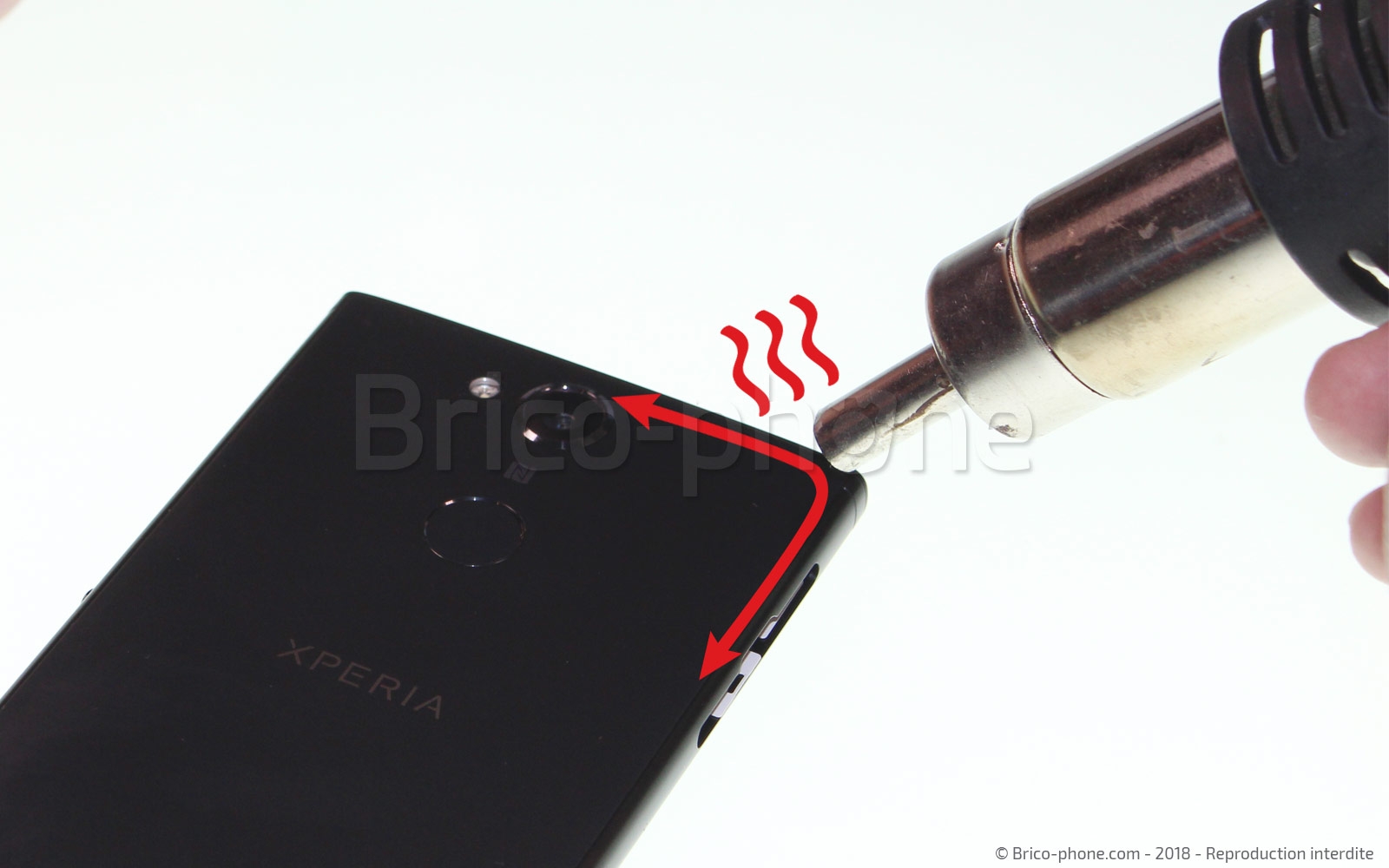 Changement de coque arrière sur Xperia XA2 - XA2 Dual photo 1