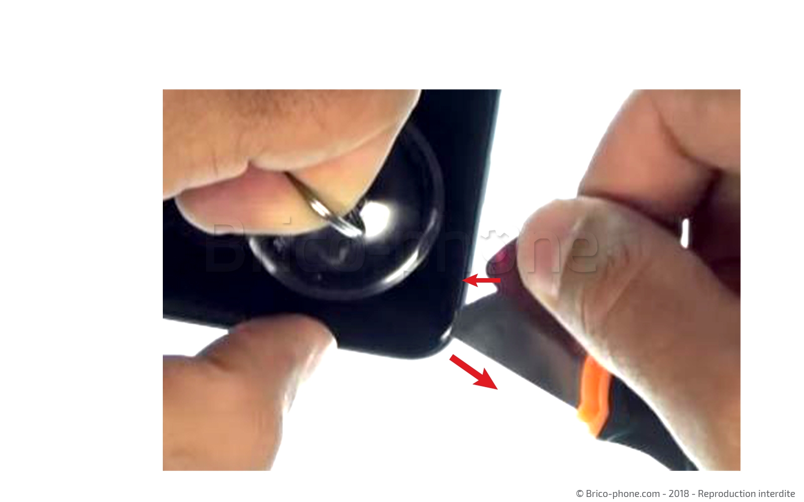 Changement de la vitre arrière sur Galaxy S8 photo 2