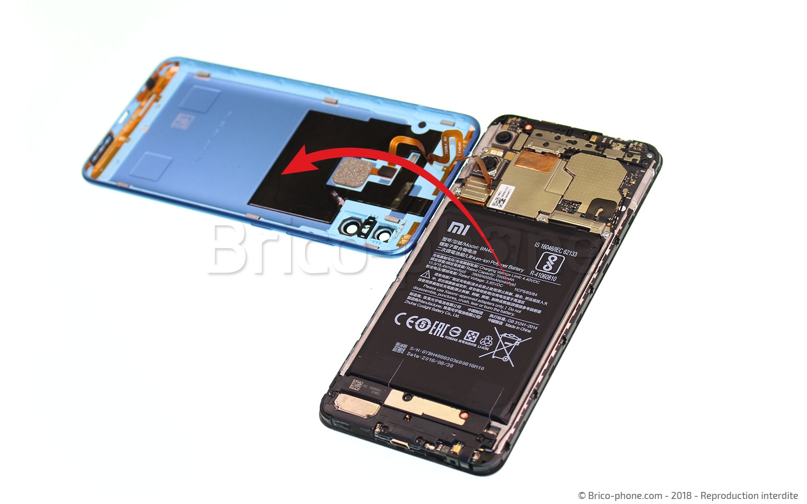 Démontage complet sur Redmi Note 6 Pro photo 4