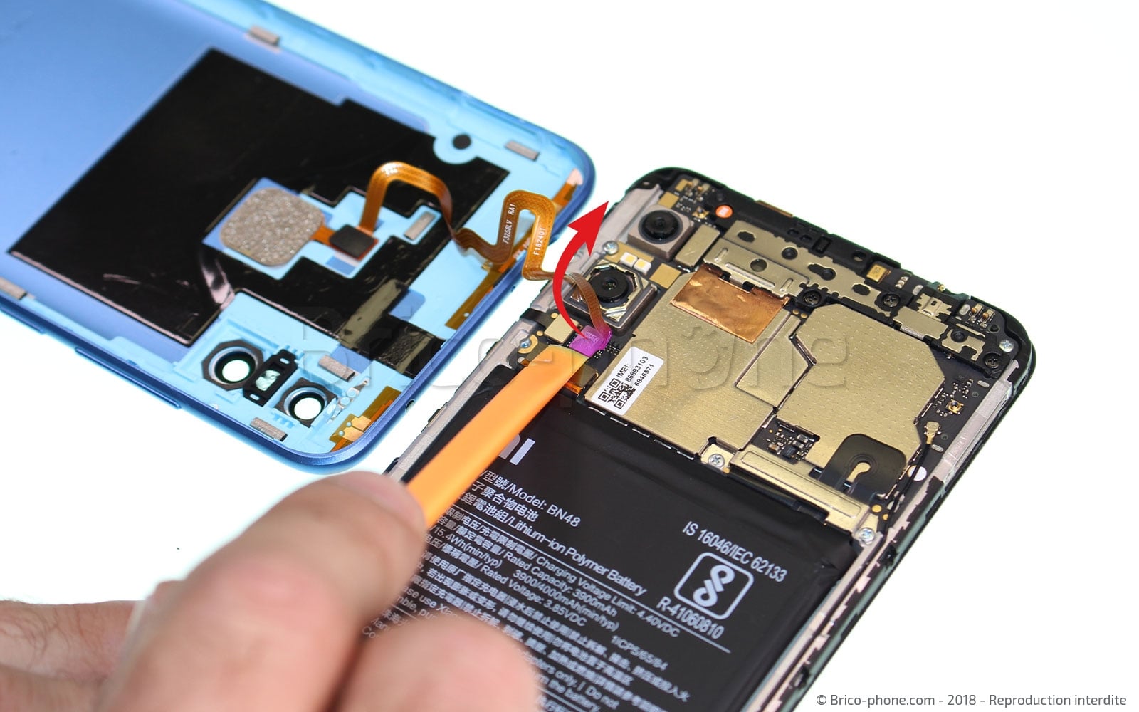 Démontage complet sur Redmi Note 6 Pro photo 4
