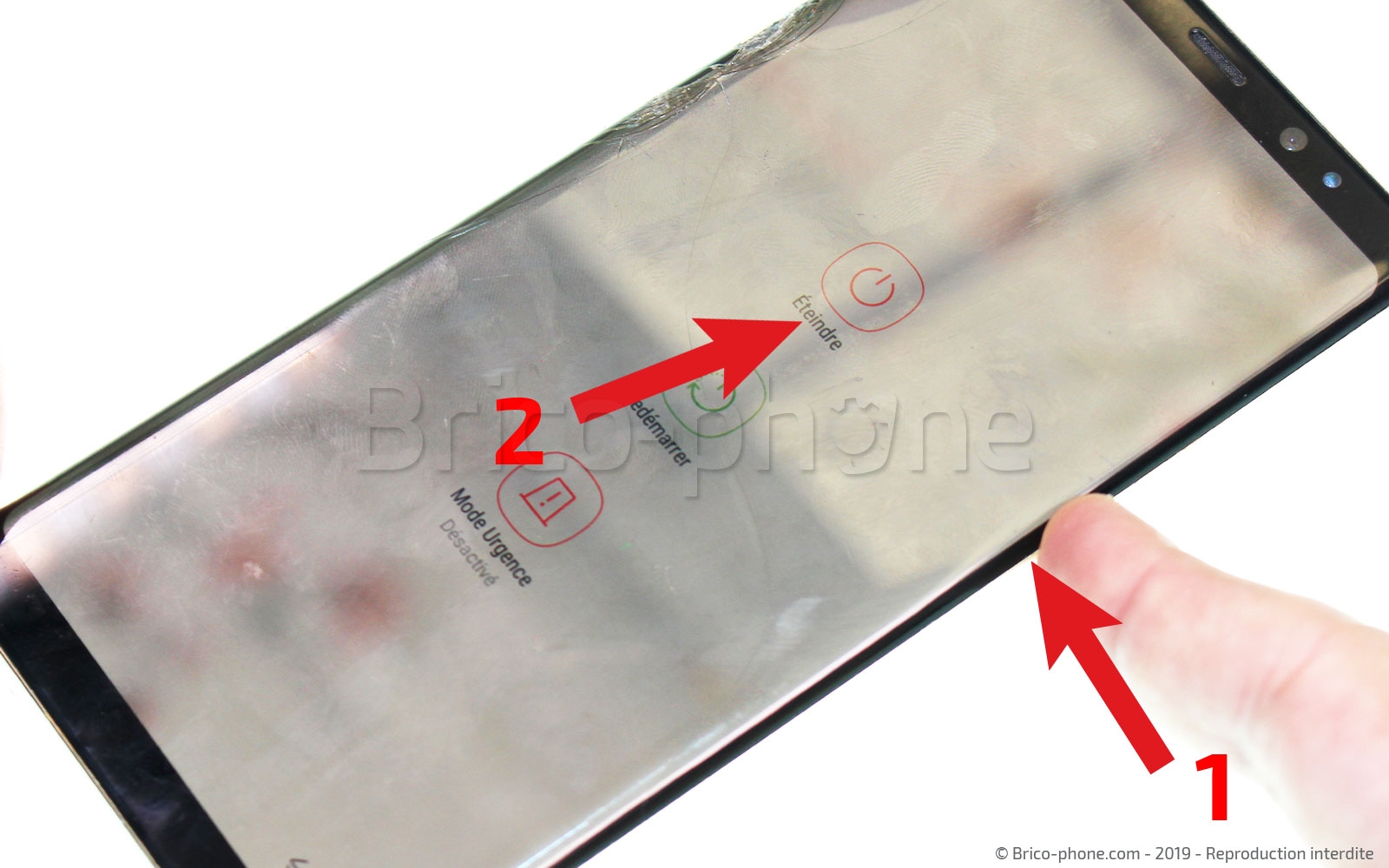 Changement de Bloc Ecran sur Galaxy Note 8 photo 1