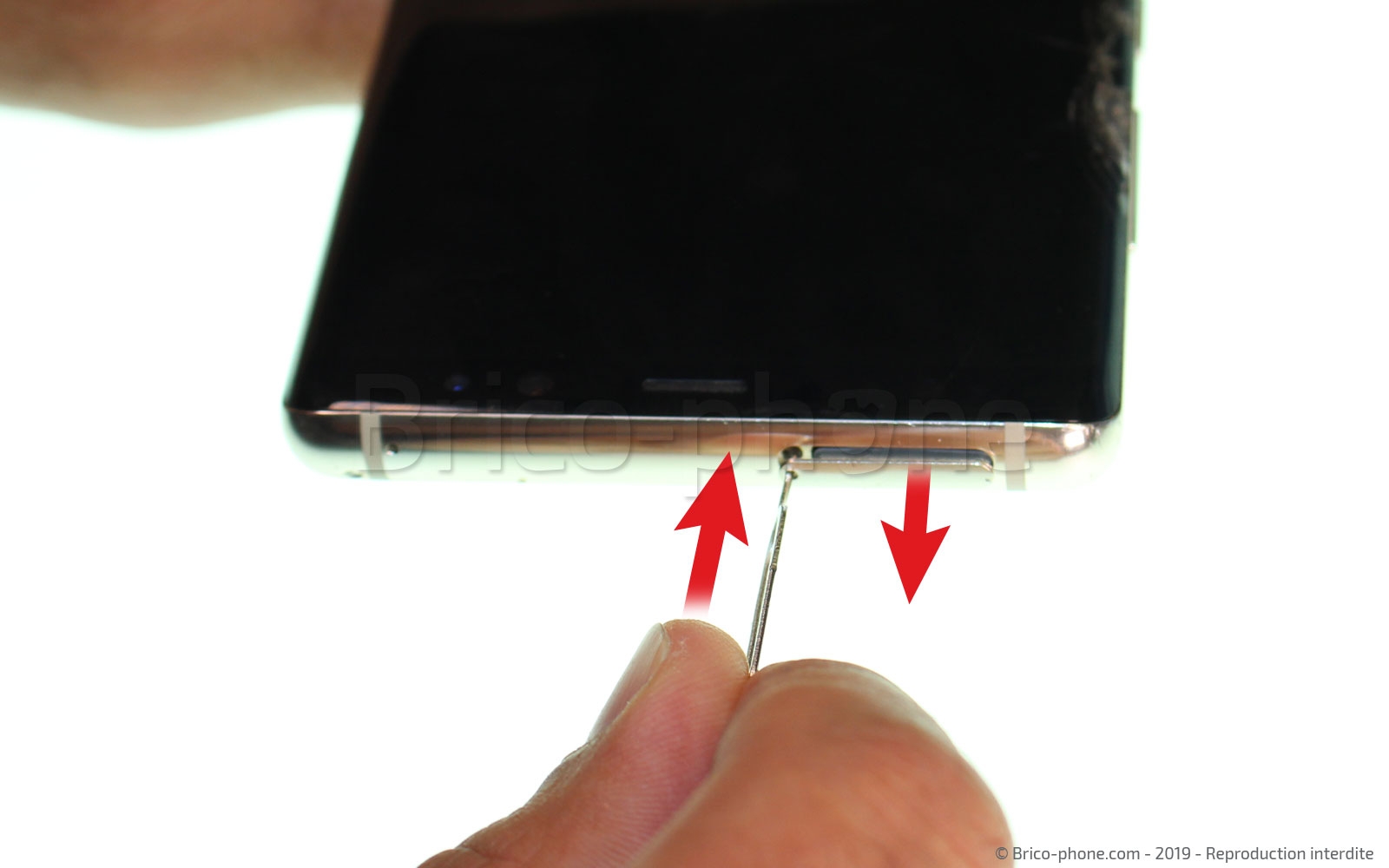 Changement de Bloc Ecran sur Galaxy Note 8 photo 1