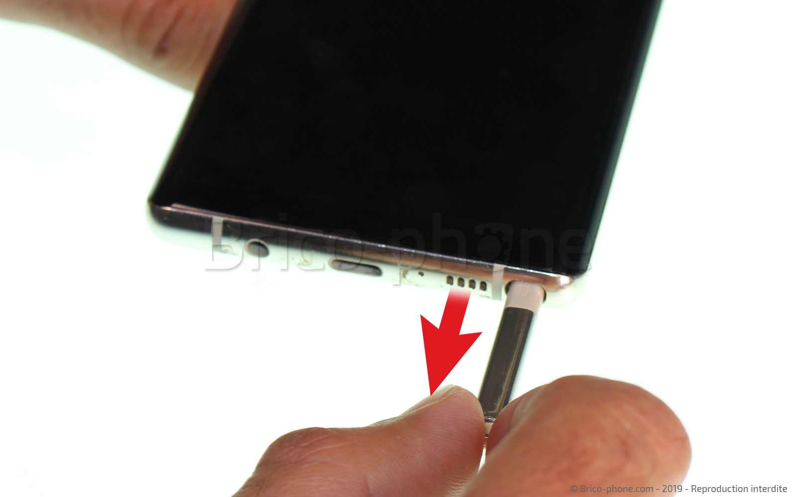 Changement de Bloc Ecran sur Galaxy Note 8 photo 2