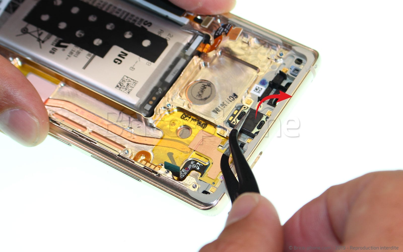 Changement de Bloc Ecran sur Galaxy Note 8 photo 1