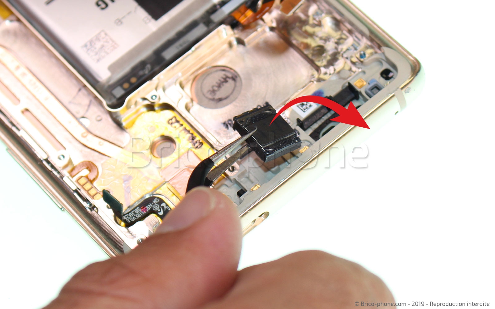 Changement de Bloc Ecran sur Galaxy Note 8 photo 2