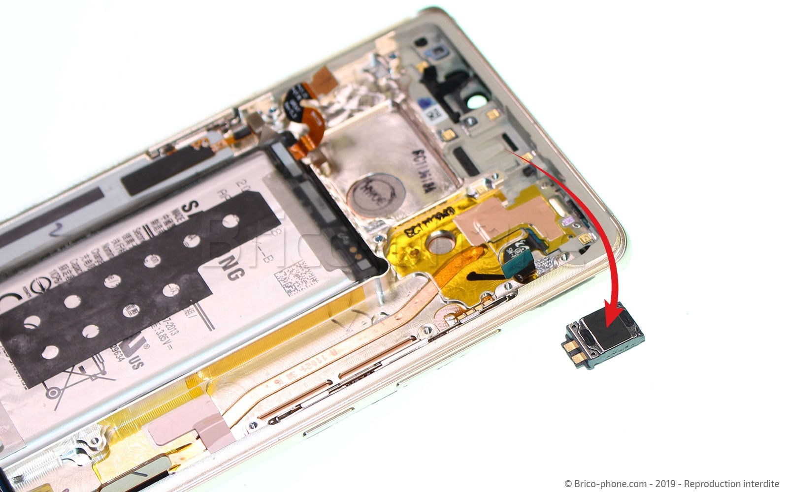 Changement de Bloc Ecran sur Galaxy Note 8 photo 3