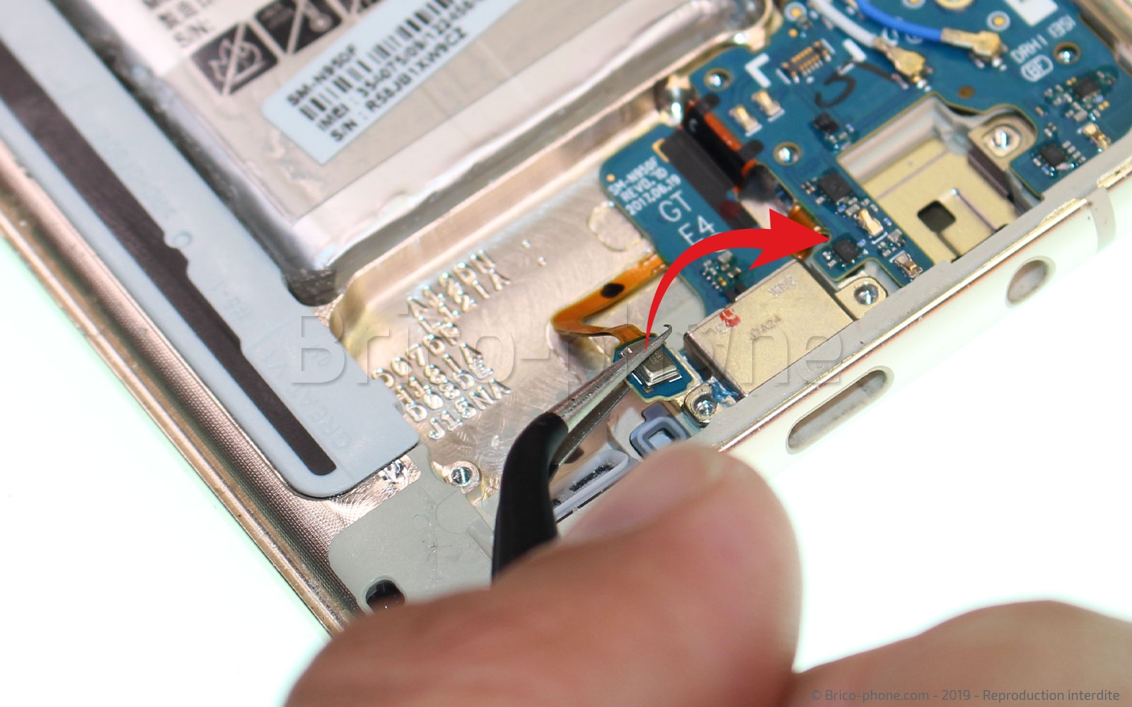 Changement de Bloc Ecran sur Galaxy Note 8 photo 1