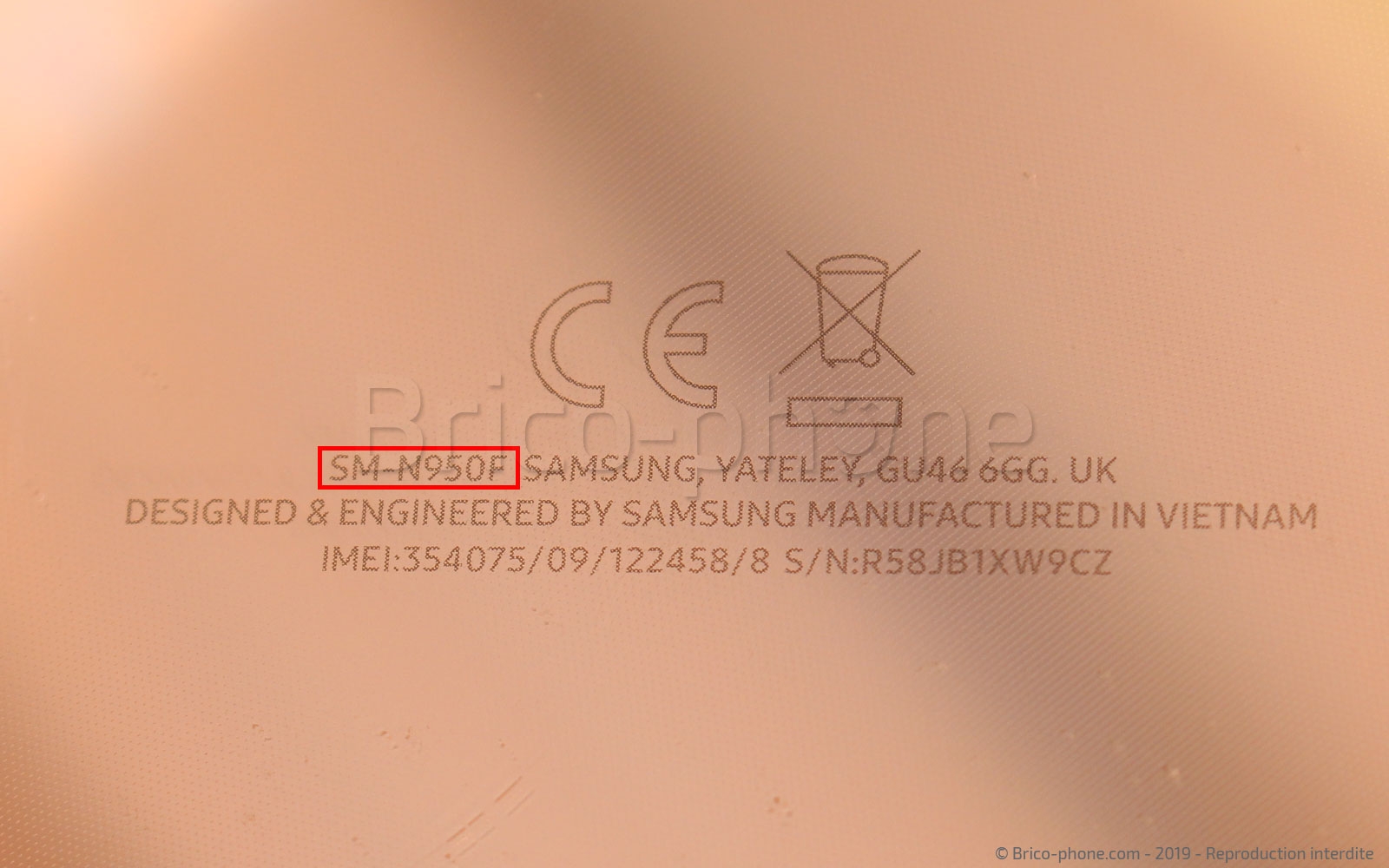 Changement de batterie sur Galaxy Note 8 photo 1