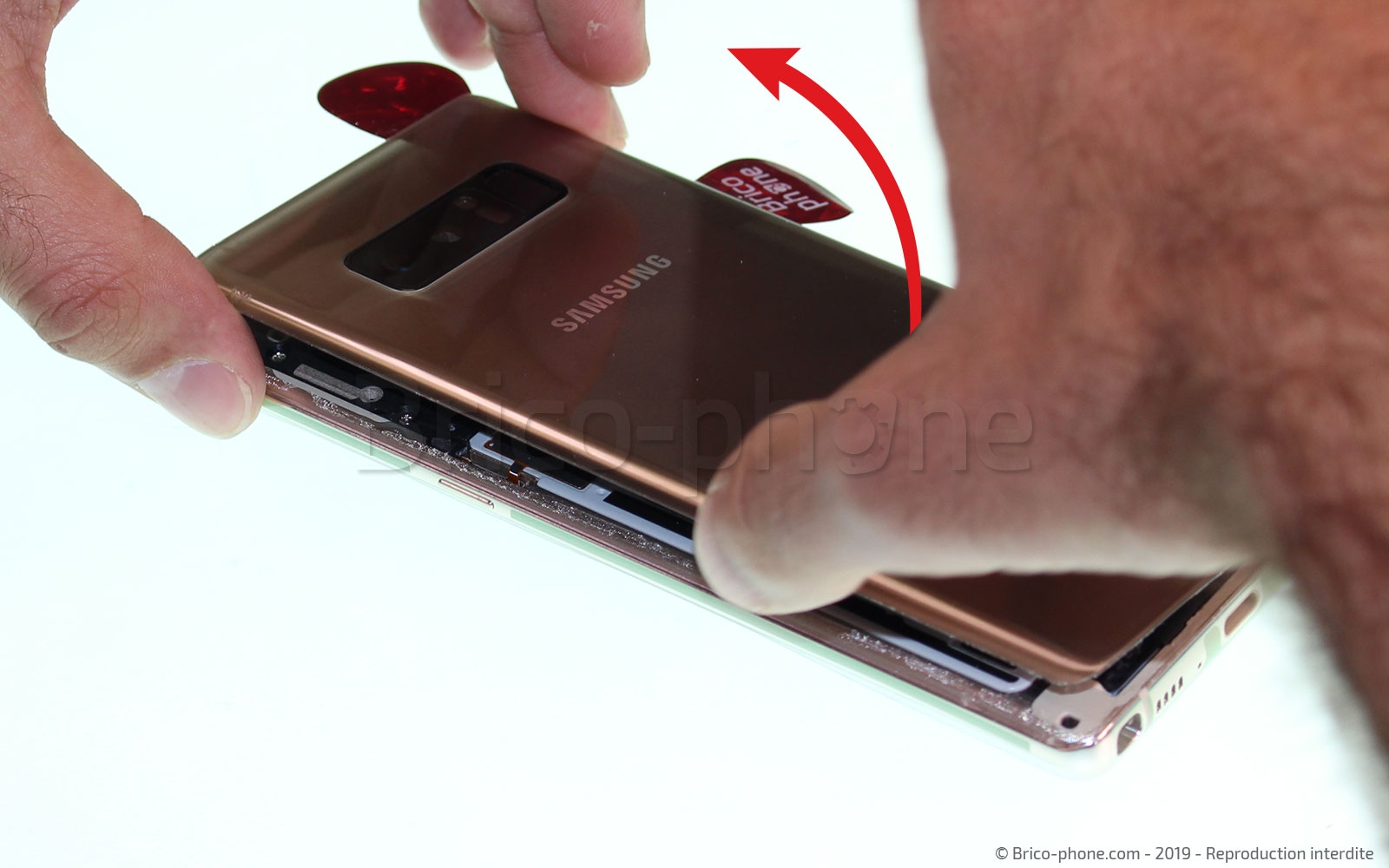 Changement de batterie sur Galaxy Note 8 photo 2